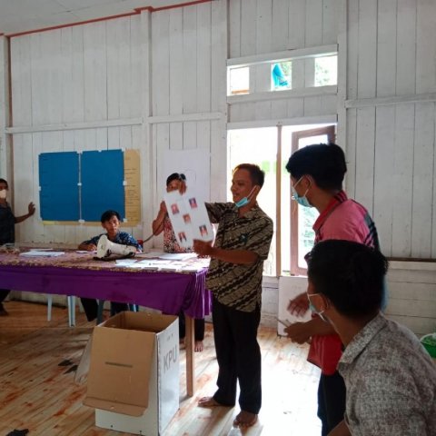 Perhitungan suara pemilihan ketua BPD